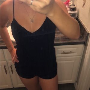 Blue romper